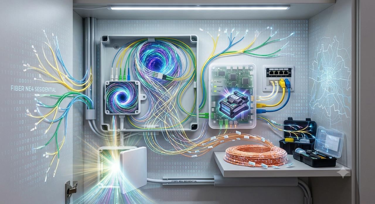 Glasfaseranschluss Technik